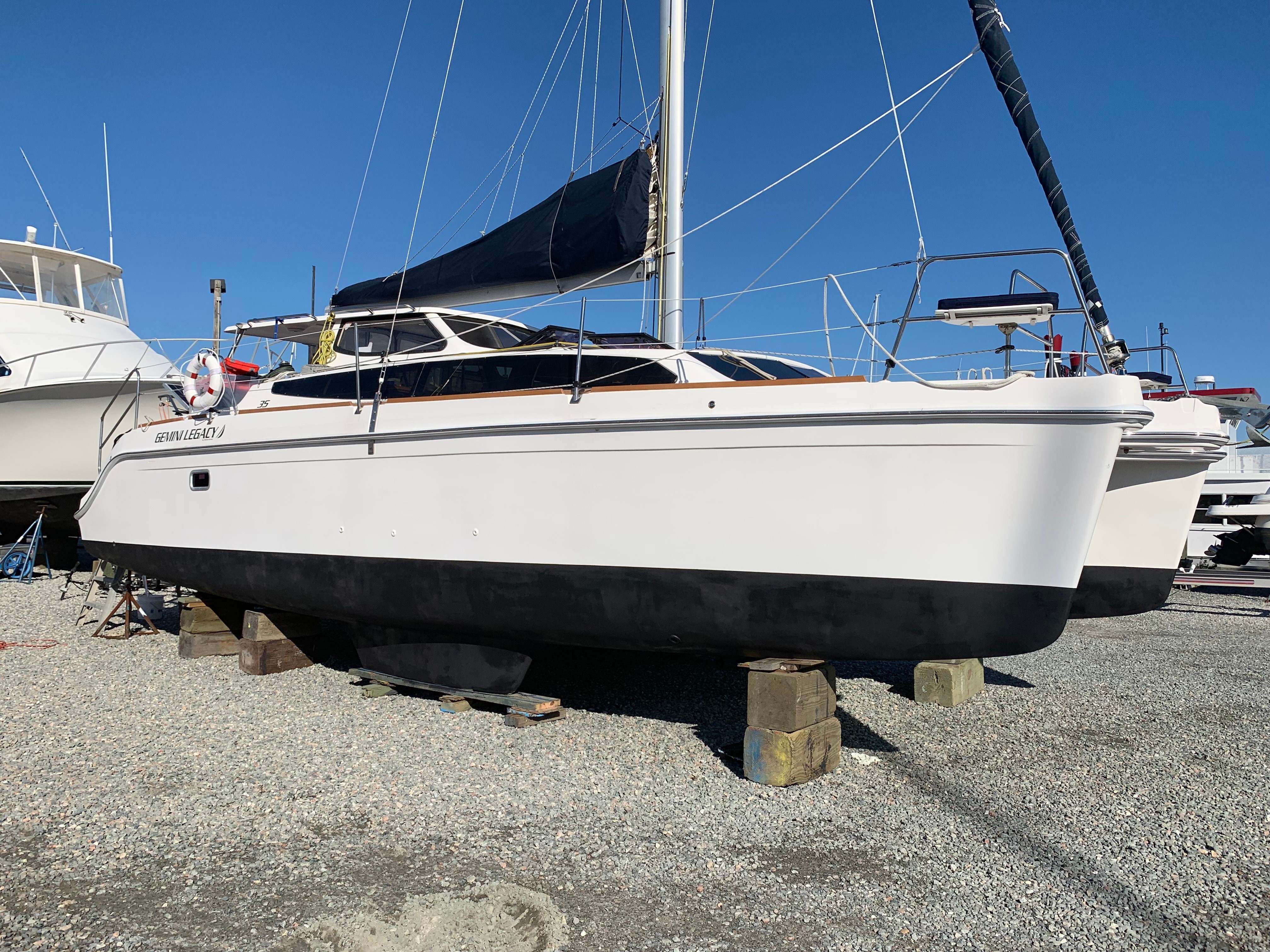 Used Sail Catamaran for Sale 2013 Legacy 35 Boat Highlights